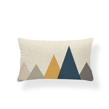 Load image into Gallery viewer, Animal Cushion Pillow Square Linen Printed Cute Elephant Throw Pillow Case Decorative Cushion Cover Pillowcase Plant Geometry Deer Flamingo Flower Pillows Home Decorative Pillowslip Covers 30X50

