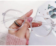 Load image into Gallery viewer, Anti-blue Light Women  Men Reading Glasses Eyestrain Computer Reading TV Glasses Stylish Frame Anti Glasses Men And Women  Retro Big Frame Myopia Eyeglasses Oversized  Ladies Diopter Presbyopia Eyeglasses Frames +1.0 +1.5 +2.0 +2.5 +3.5 +4.0
