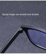 Load image into Gallery viewer, Anti-Blue Ray Glasses Reading Women Square Eyeglasses Men Reading Glasses Lightweight Glasses Blue Light Blocking Glasses blue Tint Anti Glare UV Digital Eyestrain
