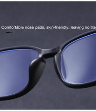 Load image into Gallery viewer, Anti-Blue Ray Glasses Reading Women Square Eyeglasses Men Reading Glasses Lightweight Glasses Blue Light Blocking Glasses blue Tint Anti Glare UV Digital Eyestrain
