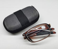 Load image into Gallery viewer, Anti UV Glare Eyestrain Foldable Computer Spring Hinge Readers For Women And  Man Reading Glasses Retro Folding Spectacles Luxury Frame And TR Glasses Blue Light Readers+1.0 +1.5 +2.0 +2.5 +3.0 +3.5 +4.0
