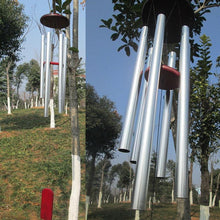 Load image into Gallery viewer, Antique Amazing Grace Wind Chimes Outdoor Large Deep Tone Resonant 6 Memorial Tube Copper Wind Chimes Chapel Bells Wind-chimes Hanging Home Decoration Elegant Chime Soothing Rich Tone for Mom Decent Gift For Housewarming &amp; Christmas
