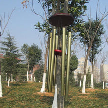 Load image into Gallery viewer, Antique Amazing Grace Wind Chimes Outdoor Large Deep Tone Resonant 6 Memorial Tube Copper Wind Chimes Chapel Bells Wind-chimes Hanging Home Decoration Elegant Chime Soothing Rich Tone for Mom Decent Gift For Housewarming &amp; Christmas
