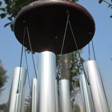 Load image into Gallery viewer, Antique Amazing Grace Wind Chimes Outdoor Large Deep Tone Resonant 6 Memorial Tube Copper Wind Chimes Chapel Bells Wind-chimes Hanging Home Decoration Elegant Chime Soothing Rich Tone for Mom Decent Gift For Housewarming &amp; Christmas
