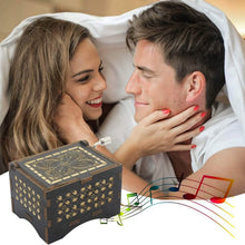 Load image into Gallery viewer, Antique Engraved Musical Box Can't Help Falling in Love
