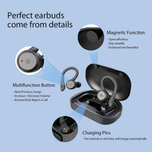 Load image into Gallery viewer, APEKX Bluetooth Headphones True Wireless Earbuds with Charging Case
