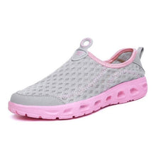 Load image into Gallery viewer, Aqua Shoes Unisex Casual Fashion Mesh Breathable Quick Dry Outdoor Rubber Sole Slip Water Shoes For Beach Water Sports Lightweight Slip On Walking Shoes
