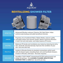 Load image into Gallery viewer, AquaBliss High Output Revitalizing Shower Filter
