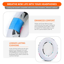 Load image into Gallery viewer, Arctis Nova Earpads - WC FreeZe Cooling Gel
