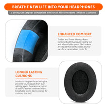 Load image into Gallery viewer, Arctis Nova Earpads - WC FreeZe Cooling Gel
