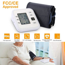 Load image into Gallery viewer, Arm Blood Pressure Monitor with Adjustable Cuff

