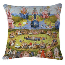 Load image into Gallery viewer, Art Renaissance Print Cushion Cover Throw Pillow Cover Home Decorative Cushion Case Beautiful Painting Art Pillow Case Home Decorative Sofa Car Chair Throw Pillow Case 45x45CM
