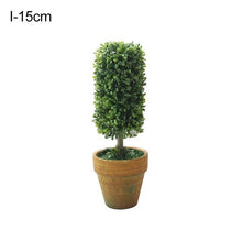 Load image into Gallery viewer, Artificial 1 Pc Heart Star Round Potted Decor  Bonsai  Ornament Home Garden Wedding Party Decor Home Decoration
