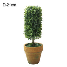 Load image into Gallery viewer, Artificial 1 Pc Heart Star Round Potted Decor  Bonsai  Ornament Home Garden Wedding Party Decor Home Decoration
