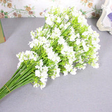 Load image into Gallery viewer, Artificial Baby Breath Gypsophila Flowers Bouquets Fake Silicone Plant Floral Bouquets Arrangement For Wedding Home Hotel Party Decoration
