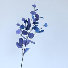 Load image into Gallery viewer, Artificial Eucalyptus Flower Plant Leaf Plastic Rod Long Branch Green Fake Plant Summer Autumn Home Bedroom Wall Decoration
