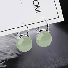 Load image into Gallery viewer, Artificial Jade Temperament Earrings

