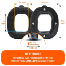 Load image into Gallery viewer, Astro A40 TR Earpads - WC FreeZe Cooling Gel
