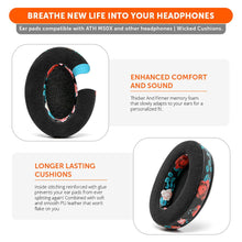 Load image into Gallery viewer, ATH M50X Earpads - Velour Hybrid

