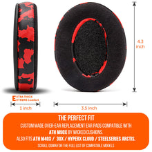 Load image into Gallery viewer, ATH M50X Earpads - Velour Hybrid
