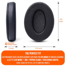 Load image into Gallery viewer, ATH M50X Earpads - Velour Hybrid
