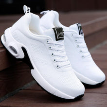 Load image into Gallery viewer, Athletic Sport Platform Sneakers Breathable Women Casual Fashion Height Increasing Shoes Air Cushion Soft Bottom Ultra Lightweight Running Workout Shoes Sports Design
