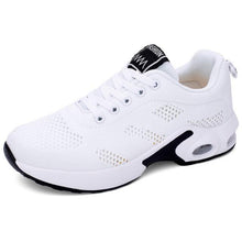 Load image into Gallery viewer, Athletic Sport Platform Sneakers Breathable Women Casual Fashion Height Increasing Shoes Air Cushion Soft Bottom Ultra Lightweight Running Workout Shoes Sports Design
