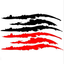 Load image into Gallery viewer, Auto Car Sticker Reflective Monster Claw Scratch Stripe Marks Headlight Decal Car Stickers Monster Claw Marks Headlight Car Sticker Stripes Scratch Decal Vinyl Car Accessories for Sports Cars SUV Pickup Truck Window Motorcycles
