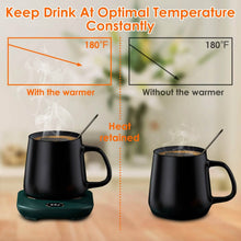Load image into Gallery viewer, Auto Shut Off USB Coffee Mug Heating Plate with 3 Temperature Setting
