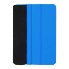 Load image into Gallery viewer, Auto Styling Vinyl Carbon Fiber Window Ice Remover Cleaning Wash Car Scraper With Felt Squeegee Tool Film Wrapping Accessories Vehicle Vinyl Wrap Window Tint Film  Plastic Felt Edge Squeegee For Car Vinyl Scraper Decal Applicator
