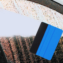 Load image into Gallery viewer, Auto Styling Vinyl Carbon Fiber Window Ice Remover Cleaning Wash Car Scraper With Felt Squeegee Tool Film Wrapping Accessories Vehicle Vinyl Wrap Window Tint Film  Plastic Felt Edge Squeegee For Car Vinyl Scraper Decal Applicator
