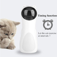 Load image into Gallery viewer, Automatic Cat Toys Teaser Interactive Smart Teasing Pet LED Laser Funny Handheld Mode Electronic Pet USB Charge Toys for Indoor Pet Auto On Off Silent Chase Laser Light Random Speed Pattern Active Cat Toys Hunting Exercise
