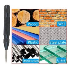 Load image into Gallery viewer, Automatic Center Pin Punch Strike Spring Loaded Marking Starting Holes Tool
