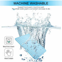 Load image into Gallery viewer, Automatic Cooling Dog Mat Washable Pet Sleeping Blanket Mat
