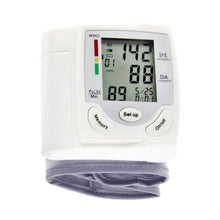 Load image into Gallery viewer, Automatic Digital Wrist Cuff Blood Pressure Monitor
