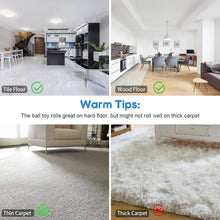 Load image into Gallery viewer, Automatic Smart Cat Toys Ball Interactive Catnip USB Rechargeable Self Rotating Colorful Led Feather Bells Toys for Cats Kitten Build-in Spinning Led Light Stimulate Hunting Instinct
