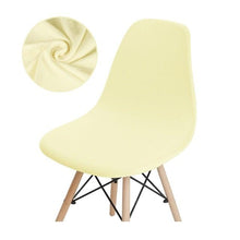 Load image into Gallery viewer, Avangarde Style  Printed Seat Cover For Shell Chair Armless Shell Chair Cover Banquet Home Slipcover Elastic Removable Stretch High Back For Sofa Armchairs
