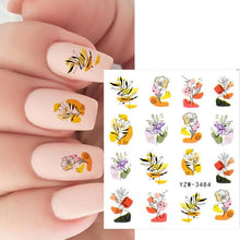 Load image into Gallery viewer, Avocado Fruit Transfer Nail Stickers Charms Winter Water Sticker For Nails Sliders Character Image Tattoo Decal Decoration Cute Summer Nail Art Stickers Summer Fruit Stickers on Nails Unicorn Banana Cherry Avocado Dog Strawberry Nail Art Decals
