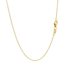 Load image into Gallery viewer, Double Extendable Cable Chain in 14k Yellow Gold (1.0mm)
