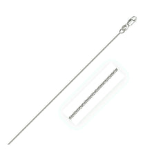 Load image into Gallery viewer, 14k White Gold Gourmette Chain 1.0mm

