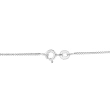 Load image into Gallery viewer, .925 Sterling Silver 1/2 Cttw Prong Set Treated Green Diamond Floral Cluster 18" Pendant Necklace (Green Color, I1-I2 Clarity)
