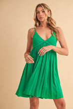 Load image into Gallery viewer, Ruched Plunge Mini Cami Dress, Sexy Plunge Neckline, Sculpted Fit, Trendy &amp; Flattering Dress for Night Outs &amp; Special Occasions For Women
