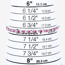 Load image into Gallery viewer, 0.88 Carat Genuine Ruby .925 Sterling Silver Bracelet

