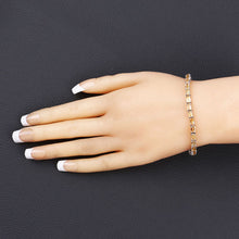 Load image into Gallery viewer, 12.80 Carat Genuine Citrine .925 Sterling Silver Bracelet
