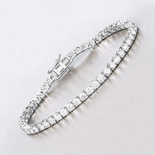 Load image into Gallery viewer, 7.00 Carat Lab Grown Diamond 14K White Gold Bracelet
