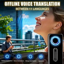Load image into Gallery viewer, Compact Language Translator – 136 Languages, Two-Way Voice, Portable
