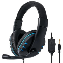 Load image into Gallery viewer, STEVVEX Professional 3.5mm Wired Gaming Headset Deep Bass Game Earphone Gamer Headphones with Microphone for PC Computer Laptop PS4

