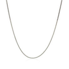 Load image into Gallery viewer, 14k White Gold Gourmette Chain 1.0mm
