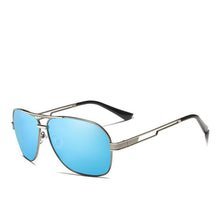 Load image into Gallery viewer, Luxury NEW Model Business  Men Square Polarized Sunglasses Male Eyewear Aviation Alloy Frame With UV400 Protection and High Quality Metal Frame

