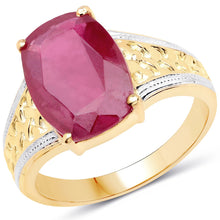 Load image into Gallery viewer, 7.50 Carat Glass Filled Ruby .925 Sterling Silver Ring
